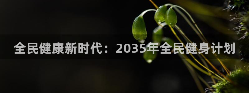 尊龙凯时新闻：全民健康新时代：2035年全民健身计划